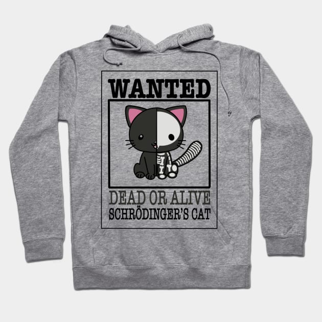 Schrödinger's Cat Hoodie by The Paintbox Letters